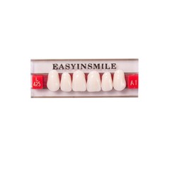Dental Acrylic Resin Tooth Denture False Teeth Upper Anterior Lower 6Set*16Pc