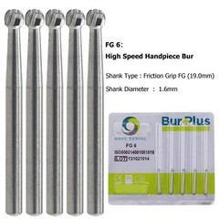 Wave Dental Carbide Burs FG 8 2 4 6 1/4 1/2 Round 330 557 556 245 Friction Grip