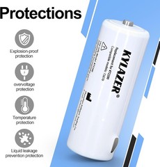 Replacement Battery for Welch Allyn 72200 Rechargeable 3.5v 800mAh Nickel-Cad