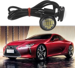 Eagle Eye LED Lights, 10Pcs 23mm Eagle Eye High Power 4014 12SMD 12V Car Fog DRL