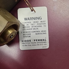 Kidde Fenwal 890181 Electric Control Head 24VDC