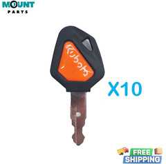 For Kubota Ignition Keys 459A Excavator Backhoe Skid Steer Track Loader