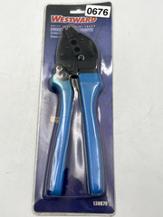 Westward 13H879 Coaxial/Network Crimper For RJ-45, RG6/RG6Q, 9 7/8 in Overall Lg
