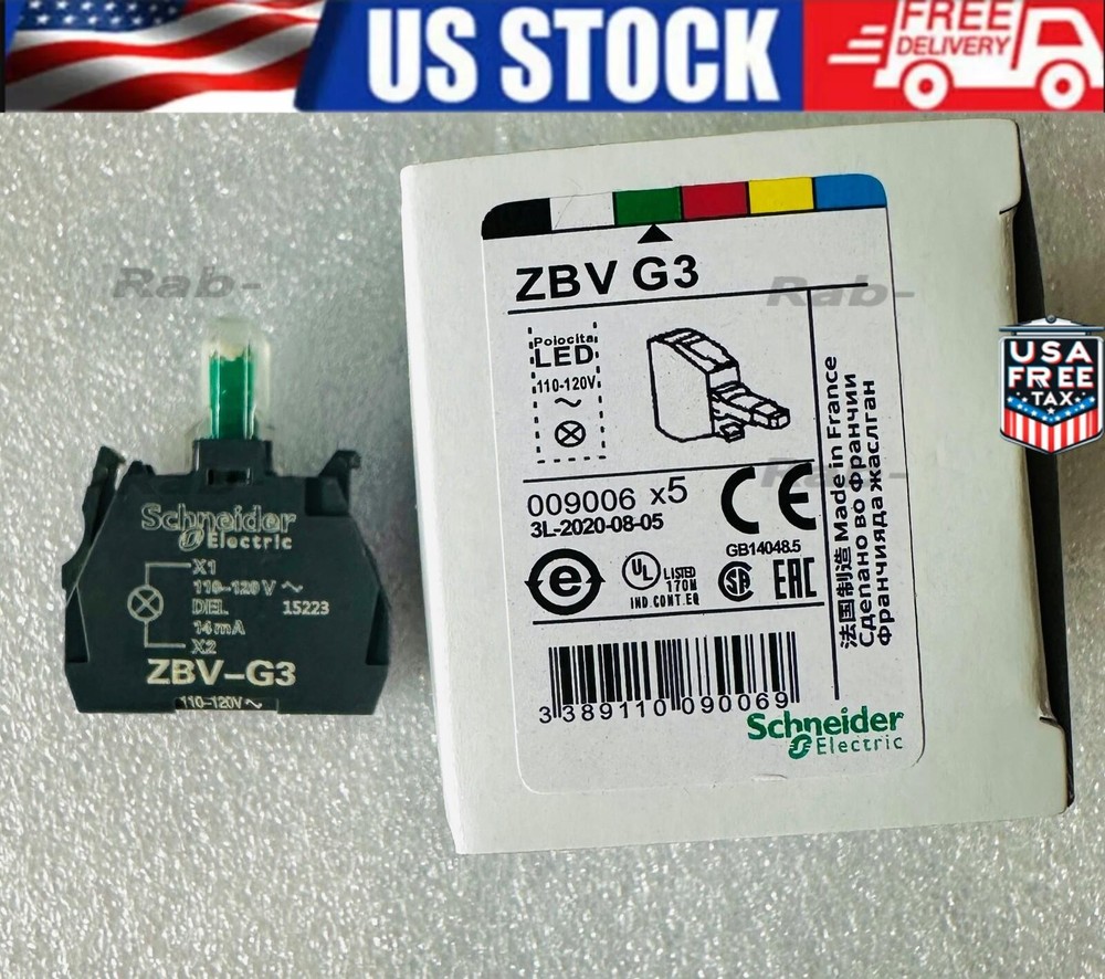 ORIGINAL Schneider Electric ZBV-G3 ZBVG3 LED MODULE Free Shipping from USA