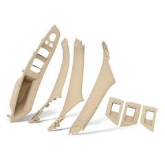 Beige Interior Door Pull Handle Kit Compatible with5 Series F10 F11 520i 520d…