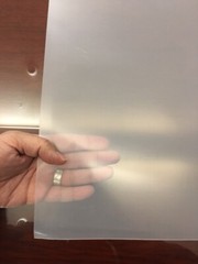1 LDPE Low Density Translucent Clear Polyethylene Plastic Sheet – 48″x24″x0.03″