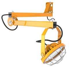 30W LED Dock Lights with Folding Arm 360° Rotatable Lamp Head, IP65, 4200LM UL