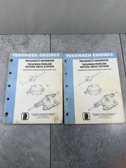 Tecumseh/Peerless Mechanic’s Handbook Motion Drive Systems 691218 1991