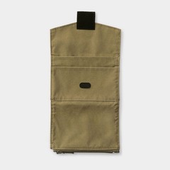 Traveler’s Company TO&FRO Passport Size Zipper Case Olive Japan KITE Fabric
