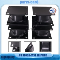 4X Vibratory Plate Compactor Rubber Isolator Shock Mount For Stanley Hydraulic