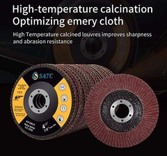 40x Flap Disc 4.5″ 4-1/2 40 60 80 120 Grit Angle Grinder Sanding Grinding Wheels