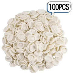 White Latex Finger Cots Dust-Free with Anti-Static Fingertip Protector Gloves Na