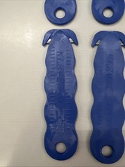 Lot of 10 KLEVER KUTTER KCJ-1B Safety Box Cutters Blue Safety Utility Cutters