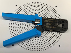 Platinum Tools 100004C EZ-RJ45® Crimp Tool, Cat 5, Cat6, RJ-11, RJ-12, RJ-45
