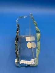 Joan Baker Designs Glass Business Card Holder General Office BCH1024