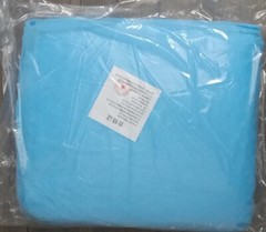 LOT OF 2 Dukal (REF 301BL) Disposable Blue Isolation Gown, 10 Count Each NEW