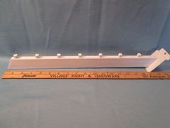 Slated Wall TIERED CLOTHES HANGER DISPLAY commercial rack hook