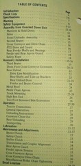 Gehl BU 920 Forage Box Operators Owners Maintenance Manual Original! 8/76