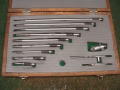 Mitutoyo Depth Micrometer 3-12″ with box – AS SHOWN – see all pics