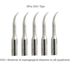 Woodpecker Dental Ultrasonic Scaler LED Handpiece DTE UDS Tips G1 P1 GD1 PD1