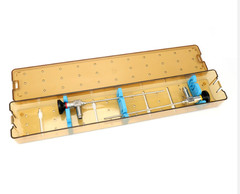 PPSU Sterilization Tray Autoclave Case for Laparoscope Cystoscope Hysteroscope