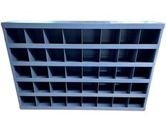 3,765 piece Grade 8 Coarse Thread Nut Bolt & Washer Assortment with Metal Bin