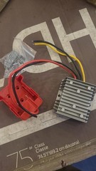 DC 18V to 12V 20A 240W Step Down Converter Compatible with Milwaukee 18V Battery