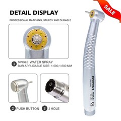 NSK Style OLED+ 5 Light LED E-Generator Dental High Speed Fiber Optic Handpiece