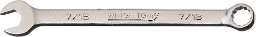 Wright Tool 1114 – Combination Wrench WRIGHTGRIP® 2.0 12 Point Satin – 7/16Inch