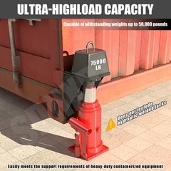 Superior Shipping Container, Jack Lug, Jack Leveling Attachment