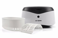 600ml Ultrasonic Cleaner 40kHz w/ Special Tray for Dentures Jewelry Rings