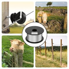 1.6mm 500M Electric Fence Wire 1640 Ft. 14 Gauge Aluminum Magnesium Alloy Wire
