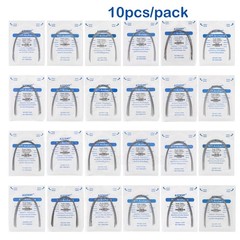 Dental Orthodontic Arch Wire Super Elastic Niti Reverse Curve Rectangular AZDENT