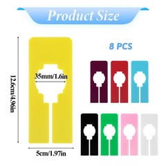 Aiyorse Closet Rack Blue, White, Black, Red, Purple, Pink, Yellow, Green