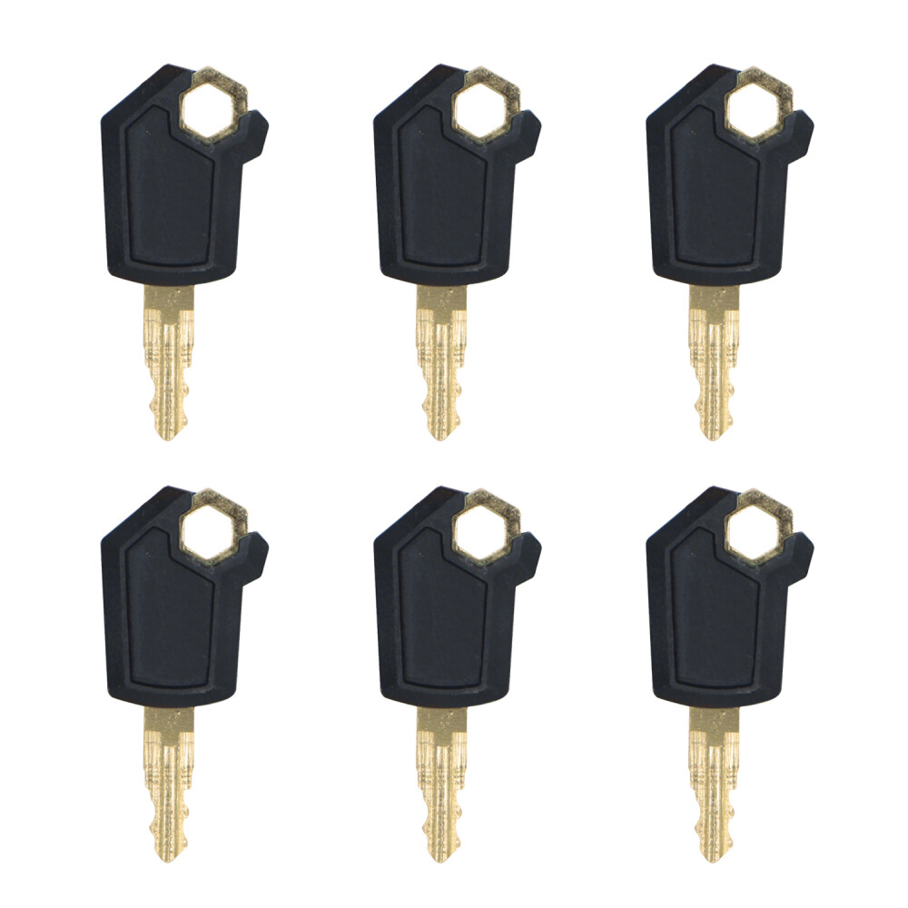 6PCS Ignition Keys 5P8500 For Caterpillar Heavy Equipment Replace 5P8500 Key