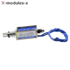 1-10PCS JF-0530B 24V 5N/10mm Pull-Push-Type Reset-Style Solenoid Electromagnet