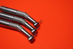 KAVO 632 FIBER OPTIC DENTAL HANDPIECE SET OF 3 & 1 MONTH WARRANTY