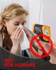 Infrared Thermometer LCD Digital Non-contact Laser IR Temperature Gun Temp Meter