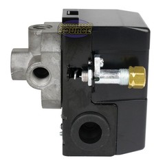 140-175 PSI 4 Port Pressure Switch Control with Unloader for Air Compressor