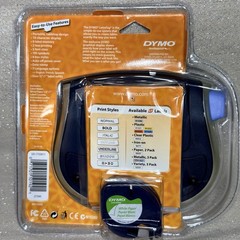 NIB Dymo LetraTag Label Maker LT-100T Printer 9 NIB Cartridges 5 Partial Bundle