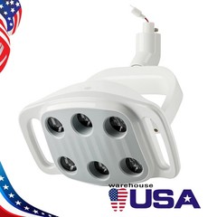 Dental LED Lamp 6 LED Light For Dental Unit Chair Adjustable Oral Light 22&26MM