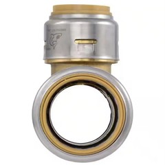 SharkBite MAX 1″ x 1″ x 3/4″ Reducing Tee UR416A Push-to-Connect Brass NEW