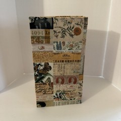 Junk Journal Handmade Travel Size With Blank Calendar And Lined Journal Vintage