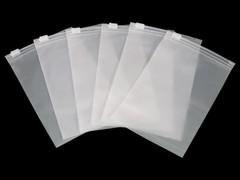 50 Pack Small Frosted Resealable Zipper Bags, 3.8×5.9 inches, 5 Mil Thick Pla…