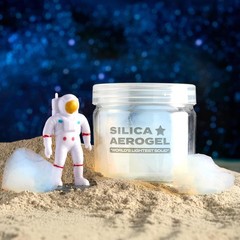 NASA-Inspired Aerogel Chunks | Lightest Material, High Purity Silica, 0.5-1.5”