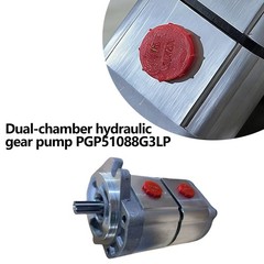 Two-Section Hydraulic Gear Pump PGP51088G3LP for Skid Steer Loader KTT23 hmju