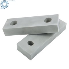 4 Pack For 6″ Vises Vise Jaws Reversible Aluminum Soft Jaws 6″ × 2″ × 1″