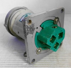 Appleton ACR1033 Pin & Sleeve Receptacle 100A 3W 3P 250VDC 600VAC 50-400Hz