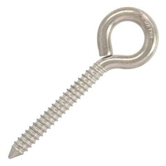 T316 Grade Stainless Steel Lag Screw Eye Bolt 1/4″x3″,5/16″x3″,5/16″x5″,3/8″x3″