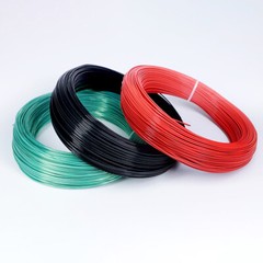 Single Core PTFE Silver-plated Copper Wire Electronic Cable Insulation 300V